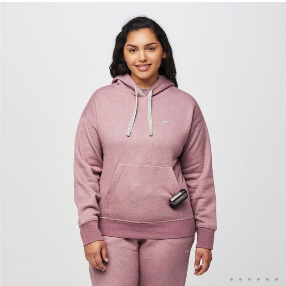 Figs Mauve Hoodie Sweatshirt